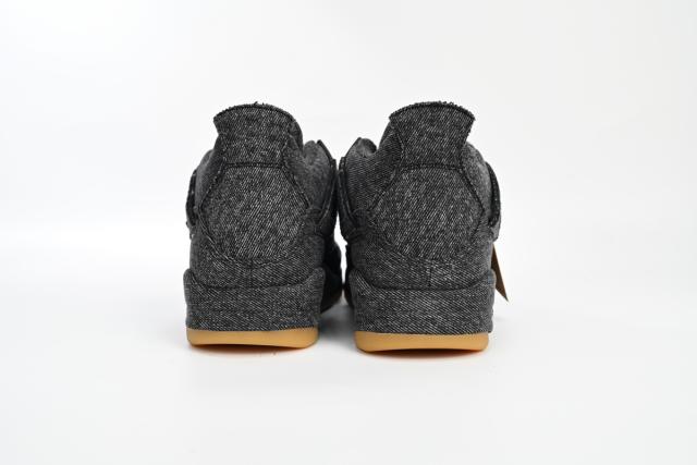 ［plus-size shoes]Levis x Air @j4 Levi's Black AQ9103-001