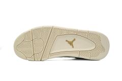 ［plus-size shoes]Air Jordαn 4's Retro Metallic Gold AQ9129-170