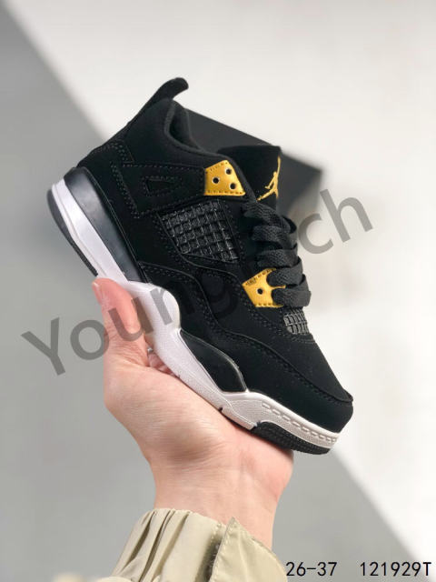Jordαn 4's mid-top retro basketball shoes kids shoes 23 colors