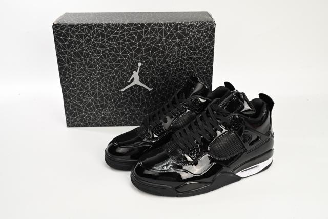 ［plus-size shoes]Air Jordαn 4's Retro Powder Patent Leather 719864-010