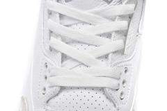 Jordαn 3's Retro Pure White 136064-111