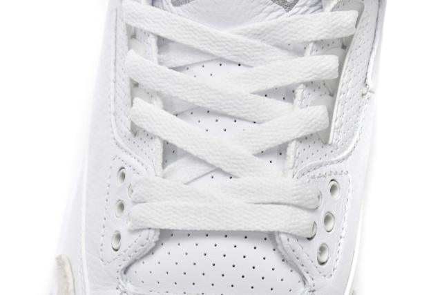 Jordαn 3's Retro Pure White 136064-111