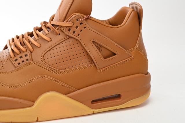［plus-size shoes]Air Jordαn 4's Premium “Wheat” 819139-205