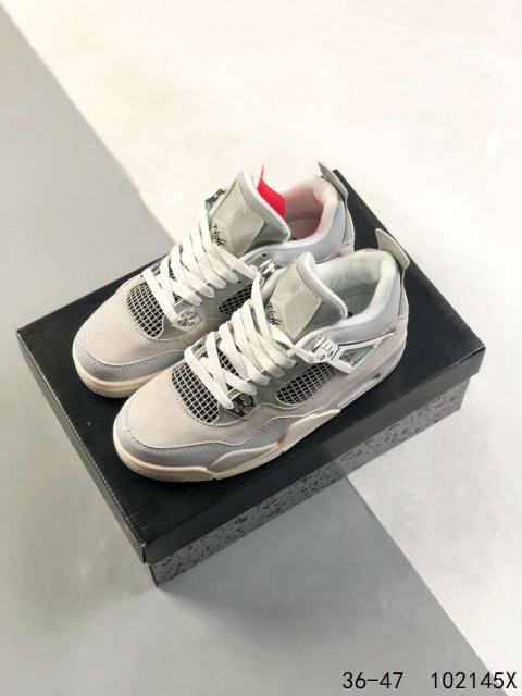 Jordαn 4's Thick Sole Air Cushion Breathable Basketball Shoes 2 colors