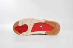 ［plus-size shoes]Levis x Air Jordαn 4's White AO2571-100