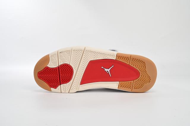 ［plus-size shoes]Levis x Air Jordαn 4's White AO2571-100