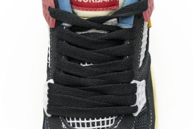 ［plus-size shoes]Air Jordαn 4's Retro Union Off Noir DC9533-001