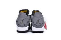 ［plus-size shoes]Air Jordαn 4's Retro Cool Grey 308497-007