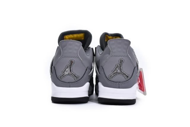 ［plus-size shoes]Air Jordαn 4's Retro Cool Grey 308497-007