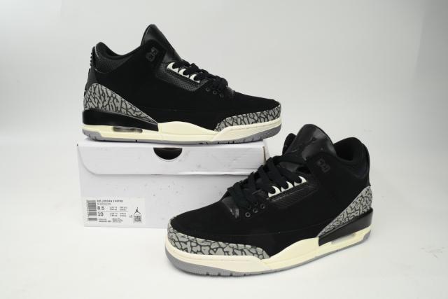 Air Jordαn 3's Retro Off Noir CK9246-001