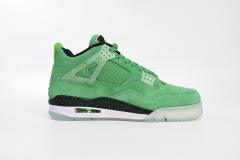 ［plus-size shoes]Air Jordαn 4's Retro Emerald Green Black 904284