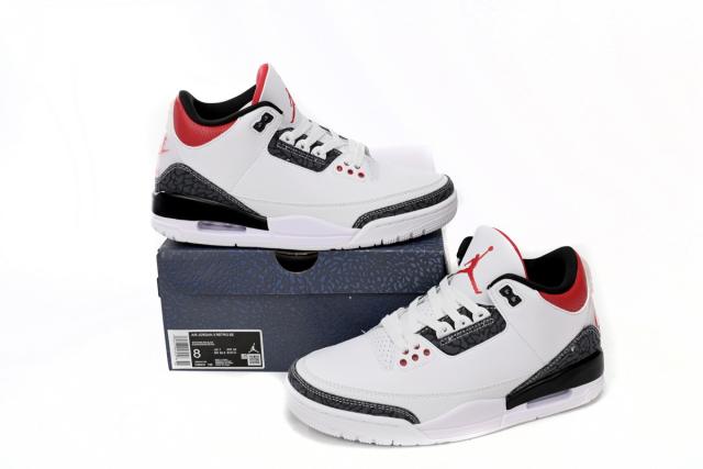 Air Jordαn 3's Retro SE Fire Red Denim CZ6431-100