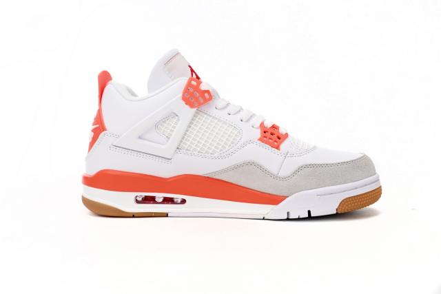 ［plus-size shoes]Air @j4 White Orange DR5415-108