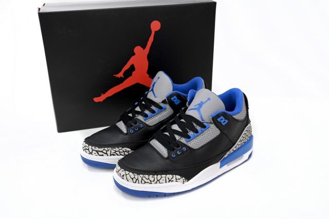 Jordαn 3's Retro Sport Blue 136064-007