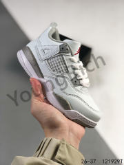 Jordαn 4's mid-top retro basketball shoes kids shoes 23 colors