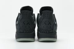 ［plus-size shoes]Air Jordαn 4's Retro Kaws Black 930155-001