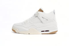 ［plus-size shoes]Levis x Air Jordαn 4's White AO2571-100