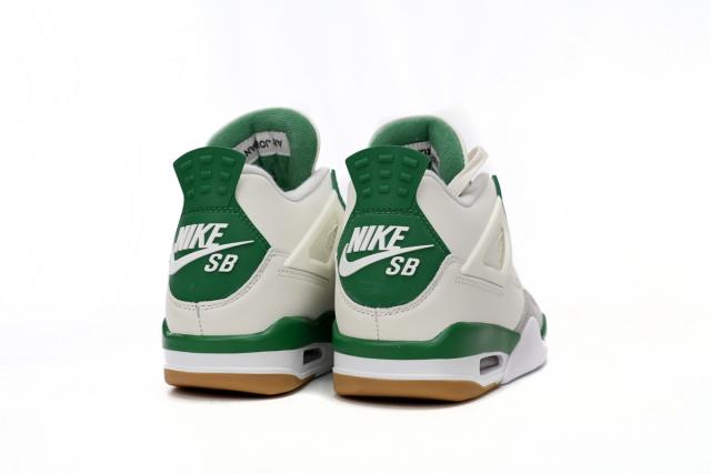 ［plus-size shoes]Jordαn 4's Retro SB Pine Green DR5415-103