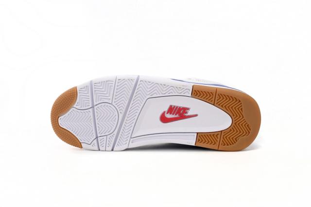 ［plus-size shoes]N SB x Air Jordαn 4's  Sapphire  Sapphire Blue DR5415-140