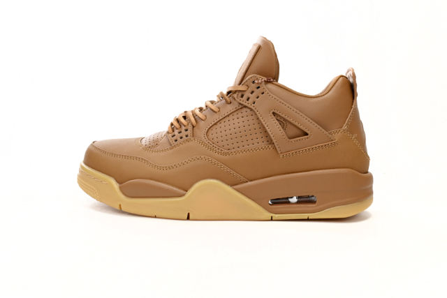 ［plus-size shoes]Air Jordαn 4's Premium “Wheat” 819139-205