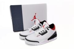 Air Jordαn 3's Retro SE Fire Red Denim CZ6431-100