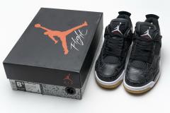 ［plus-size shoes]Air @j4 Retro Laser Black Gum CI1184-001