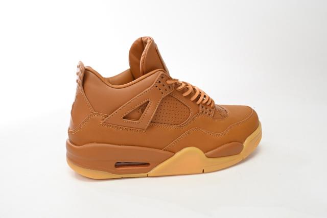 ［plus-size shoes]Air Jordαn 4's Premium “Wheat” 819139-205