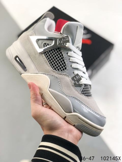 Jordαn 4's Thick Sole Air Cushion Breathable Basketball Shoes 2 colors