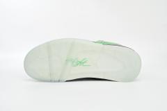 ［plus-size shoes]Air Jordαn 4's Retro Emerald Green Black 904284