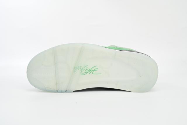 ［plus-size shoes]Air Jordαn 4's Retro Emerald Green Black 904284