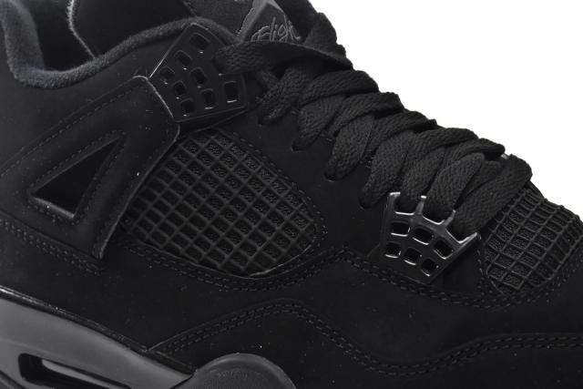 ［plus-size shoes]Air Jordαn 4's Retro Black Cat CU1110-010