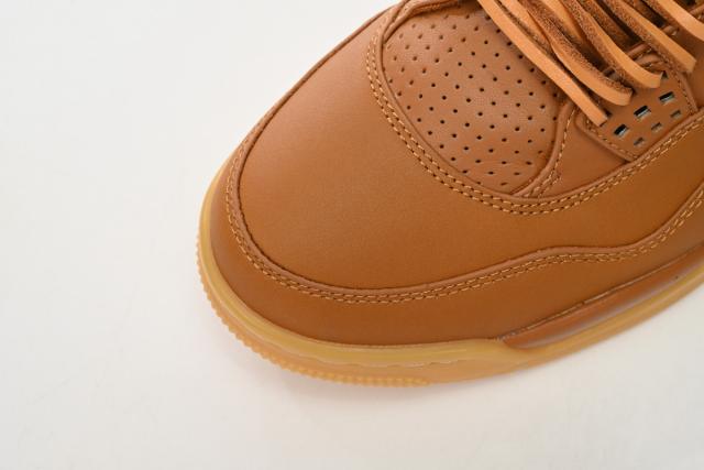 ［plus-size shoes]Air Jordαn 4's Premium “Wheat” 819139-205