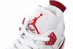 ［plus-size shoes]N SB x Air Jordαn 4's White Red DR5415-160