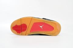 ［plus-size shoes]Levis x Air @j4 Levi's Black AQ9103-001