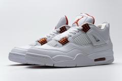 ［plus-size shoes]Air Jordαn 4's Retro Metallic Orange CT8527-118