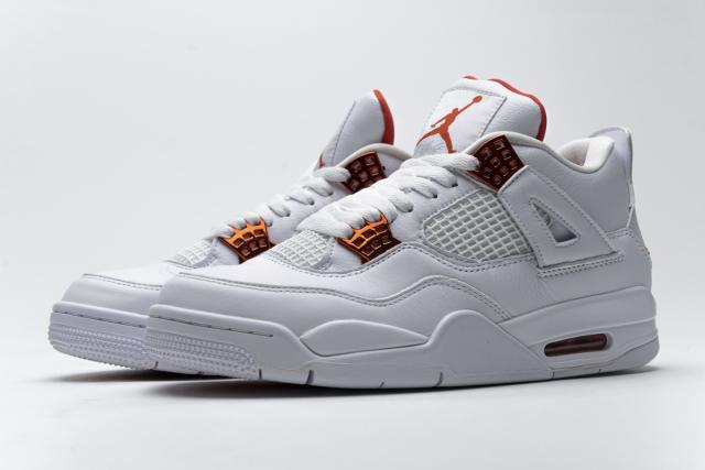 ［plus-size shoes]Air Jordαn 4's Retro Metallic Orange CT8527-118