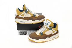 ［plus-size shoes]［plus-size shoes]Air Jordαn 4's  Cacao Wow  Brown White FB2214-200