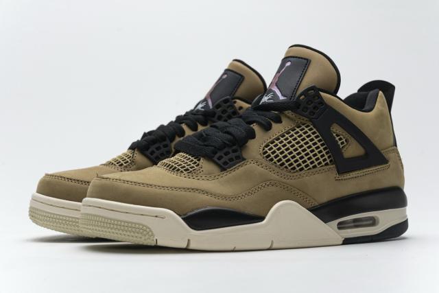 ［plus-size shoes]Air Jordαn 4's Retro Fossil AQ9129-200