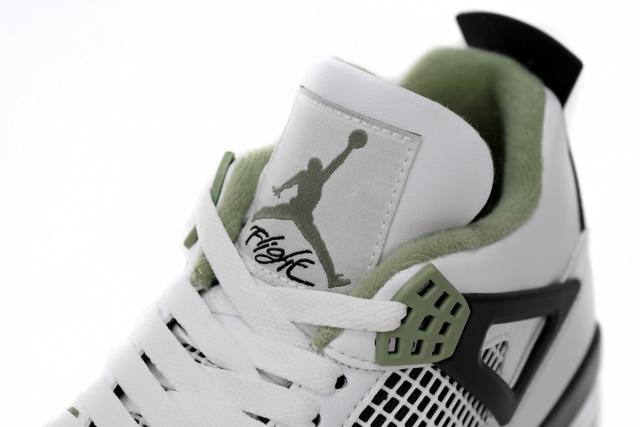 ［plus-size shoes]Air Jordαn 4's Retro Seafoam AQ9129-103