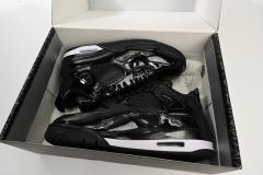 ［plus-size shoes]Air Jordαn 4's Retro Powder Patent Leather 719864-010