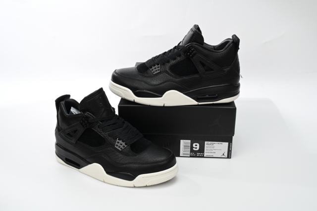 ［plus-size shoes]Air Jordαn 4's black snake 819139-010