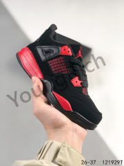 Jordαn 4's mid-top retro basketball shoes kids shoes 23 colors