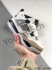 Jordαn 4's mid-top retro basketball shoes kids shoes 23 colors