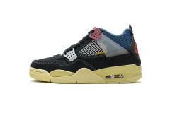 ［plus-size shoes]Air Jordαn 4's Retro Union Off Noir DC9533-001