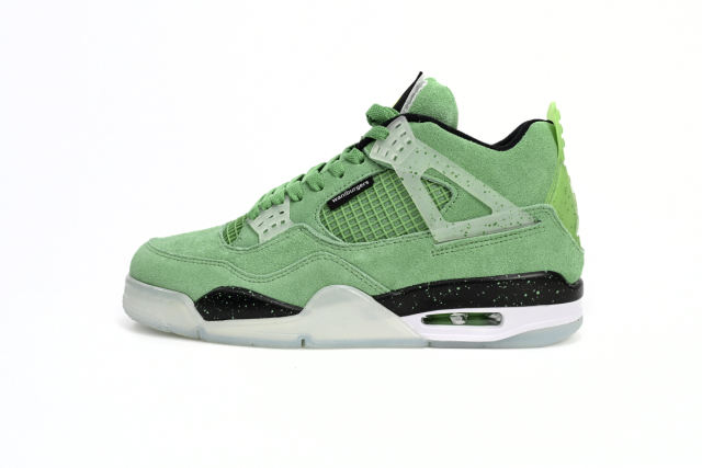 ［plus-size shoes]Air Jordαn 4's Retro Emerald Green Black 904284