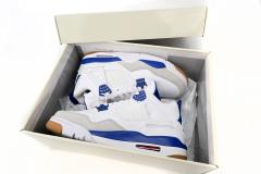 ［plus-size shoes]N SB x Air Jordαn 4's  Sapphire  Sapphire Blue DR5415-140