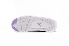 ［plus-size shoes]Air Jordαn 4's White Purple Oreo CT8527-115