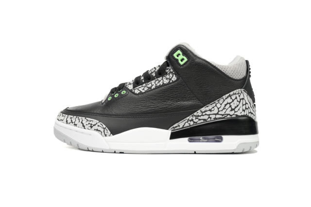 Jordαn 3's Retro Green Glow CT8532-031