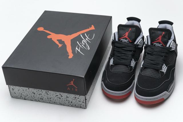 ［plus-size shoes]Air Jordαn 4's Retro Bred 308497-060