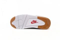 ［plus-size shoes]N SB x Air Jordαn 4's White Brown DR5415-120